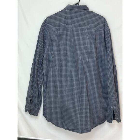 Ermenegildo Zegna Soft Men’s 42/16.5 Black Windowpane Shirt – Luxury Dress Shirt - Picture 2 of 7